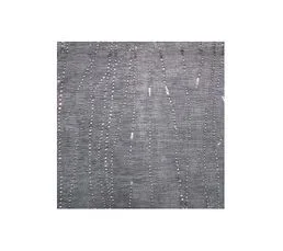Paire De Voilages "filiane" 60x90cm Anthracite