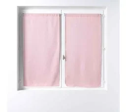 Paire De Voilages "soane" 60x120cm Rose