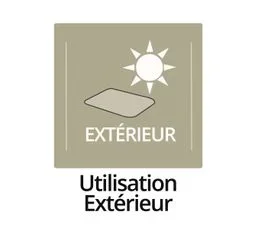 PEGANE Tapis Gratte-pieds  " Teckland "  En Coco Et Métal -  Largeur 40 X Longueur 60 Cm