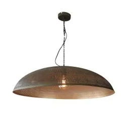 PIER IMPORT Grande Suspension Cuivrée Et Ajourée Ø90 Cm Ralf