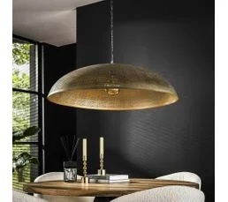 PIER IMPORT Grande Suspension Cuivrée Et Ajourée Ø90 Cm Ralf