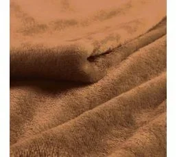 Plaid Uni En Flanelle "flanou" 125x150cm Camel