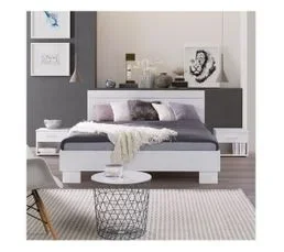 PRICE FACTORY Lot De Deux Tables De Chevet Design Pour Votre Chambre à Coucher, Collection Como.