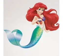 ROOMMATES Stickers Géant Ariel La Petite Sirène Disney