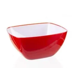 Saladier Carré "square" 24cm Rose Nacarat