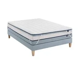 SOMEO Surmatelas Mousse Mémoire 7 Cm S75 Soutien Mi-ferme 130x190 - 2 Personnes - Accueil Très Moelleux