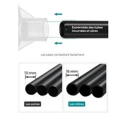 SONGMICS Armoire Chambre En Tissu, 45 X 127 X 176 Cm Cm,4 Pochettes, Grande Capacité, Chambre, Salon, Gris