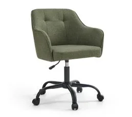 SONGMICS Chaise De Bureau, Réglable En Hauteur, Capacité De Charge 110 Kg, Vert