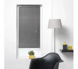 Store à Lamelles "vénitien" 40x130cm Anthracite