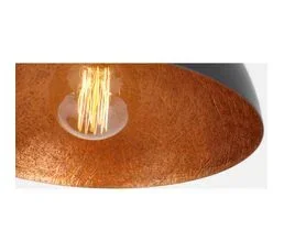 Suspension Composite Minéral Noir 35x35x17cm