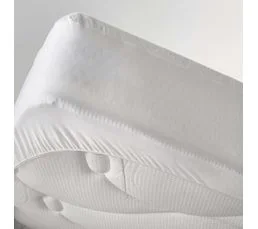 SWEETNIGHT Protège Matelas 140x200 Cm - Alèse Imperméable Et Anti Acariens - Molleton 100% Coton - Silencieux