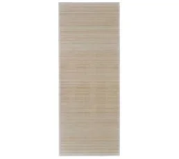 Tapis En Bambou 160 X 230 Cm Naturel Dec023933
