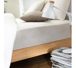 TERRE DE NUIT Sommier Kit Déco En Bois Massif Naturel 160x200 cm