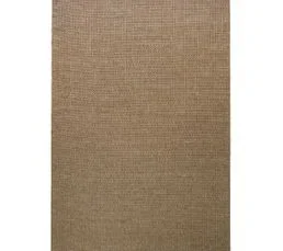 THE DECO FACTORY Tapis Aspect Jute Motif Quadrillé Beige 120x160 - Juta Aspect Spots