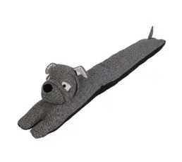 THE HOME DECO FACTORY Bas De Porte Animaux Chien Gris