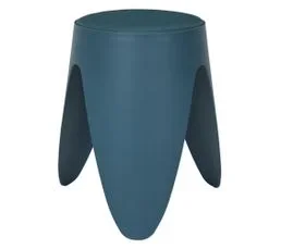 THE HOME DECO FACTORY Tabouret Eve Bleu Canard