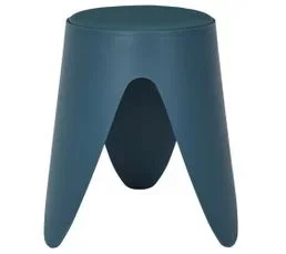 THE HOME DECO FACTORY Tabouret Eve Bleu Canard