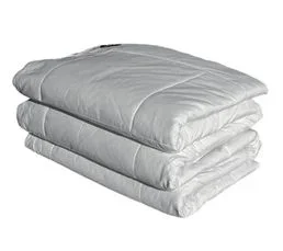 TOISON D'OR Couette Soie Hiver 380 G - 280x240 Cm - Blanc