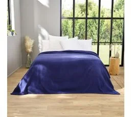 TOISON D'OR Couverture Champery Marine 240 X 260 Cm Bleu Foncé