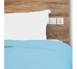 TRADILINGE Housse De Couette Coton Made In France Bleu Clair 260x240