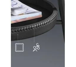 VASAGLE Table De Bar Avec Rangement, Pu Avec Coutures, Assemblage Facile, Noir Boisé Et Noir D’encre