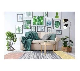 VIVABITA Tapis Mutlicolore Plat De Salon En Coton Pristina Multicolore 160x230