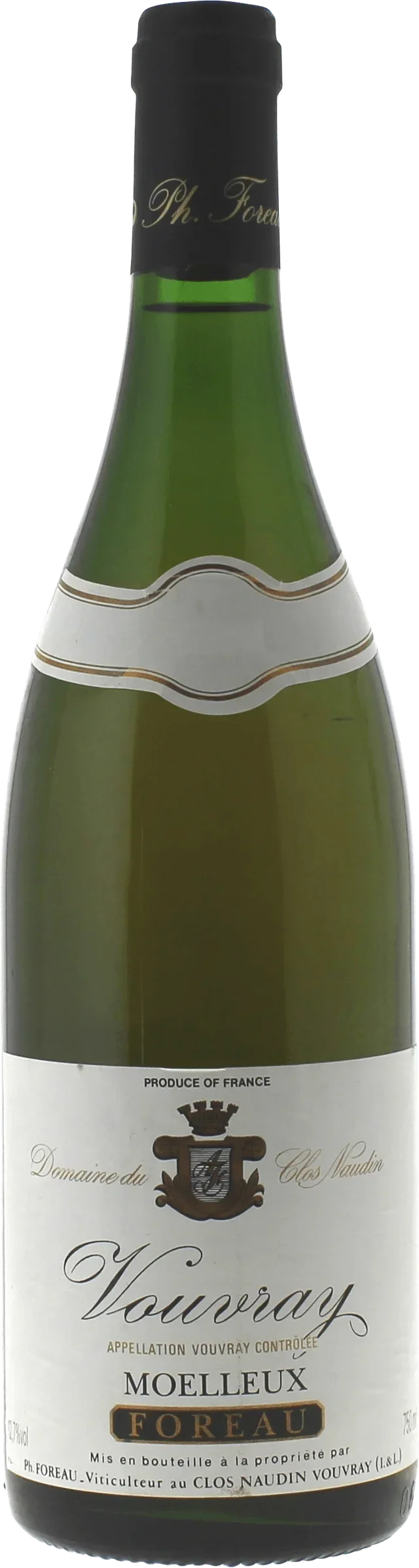 VOUVRAY MOELLEUX FOREAU CLOS NAUDIN 1988
