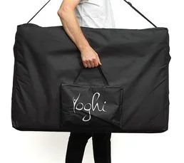 YOGHI Table De Massage Pliante Avec Accessoires Et Housse Tdm102 Noir Yoghi